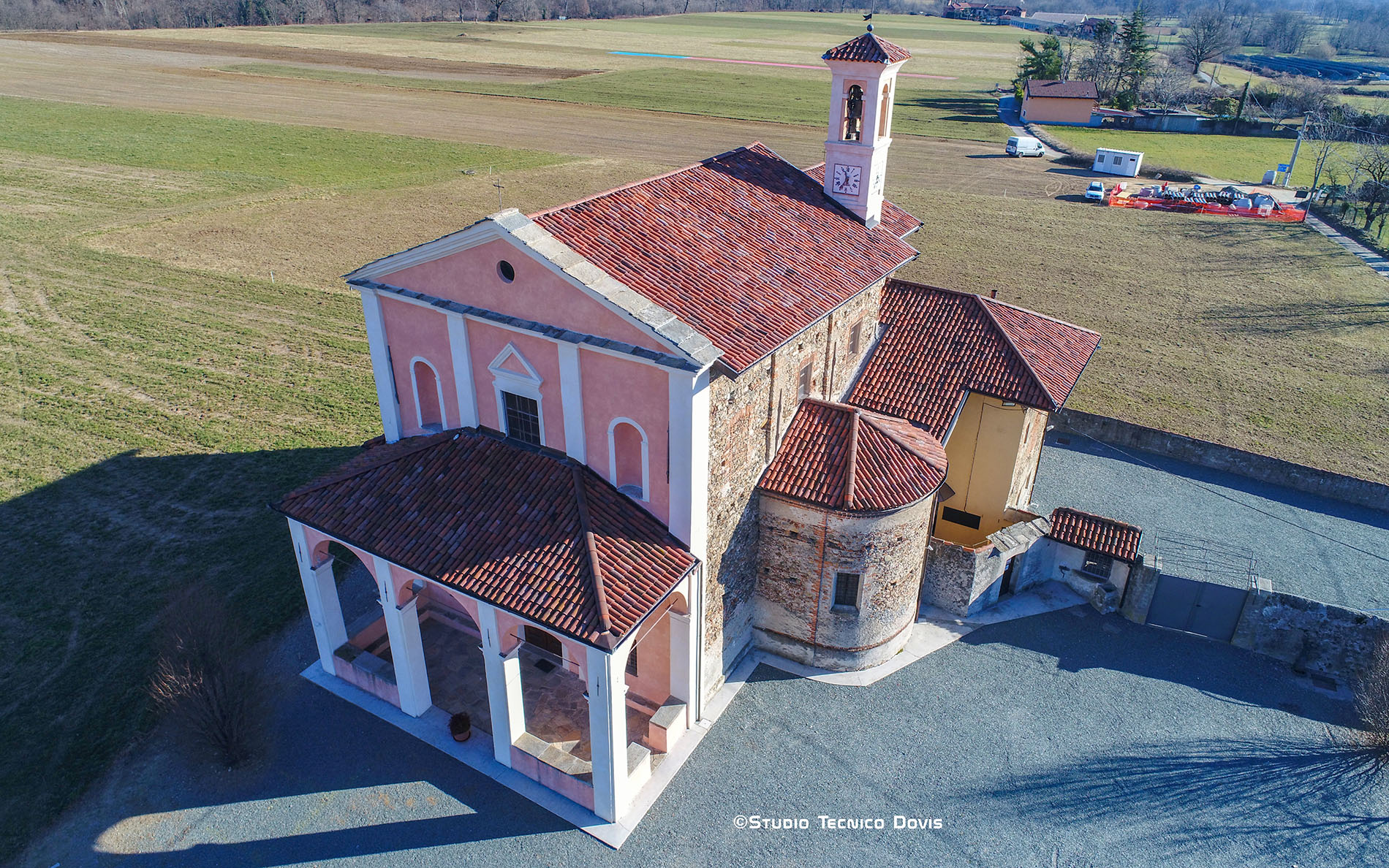 La Cappella Madonna del Bussone di Giaveno: dal rilievo aereo al modello 3D - Studio Tecnico Dovis